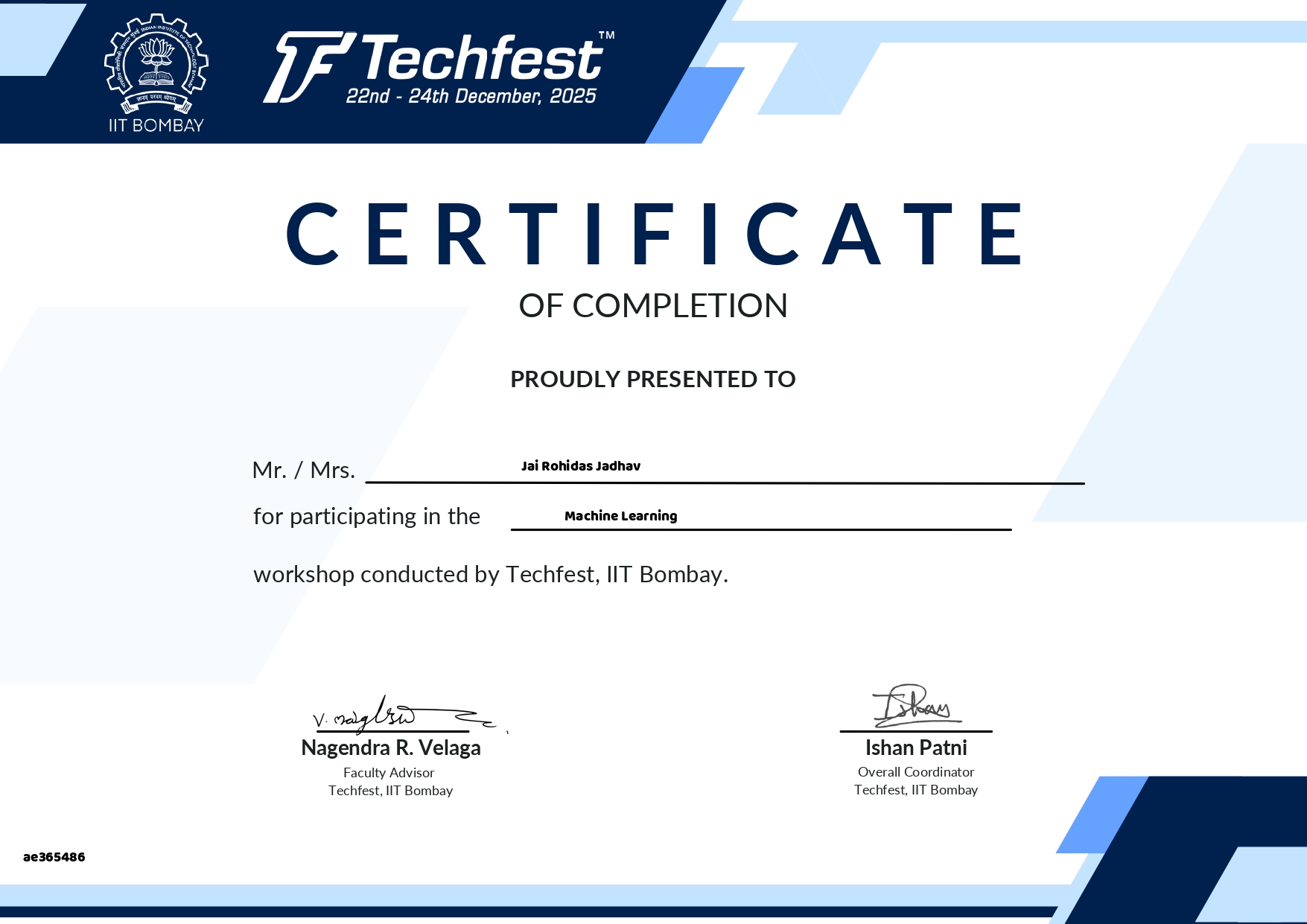 Machine Learning Workshop
